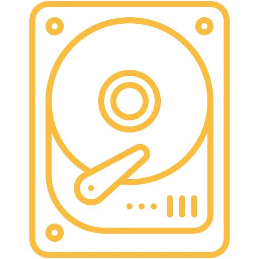 icon einer festplatte
