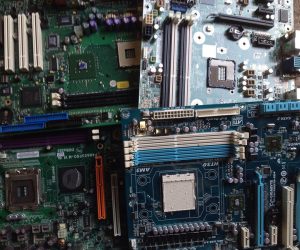 platinen der klasse 1b neue Boards auf einem haufen